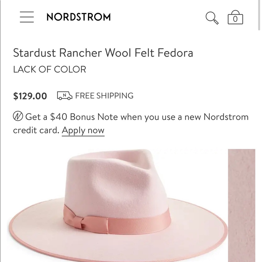 Lack of color - pink hat